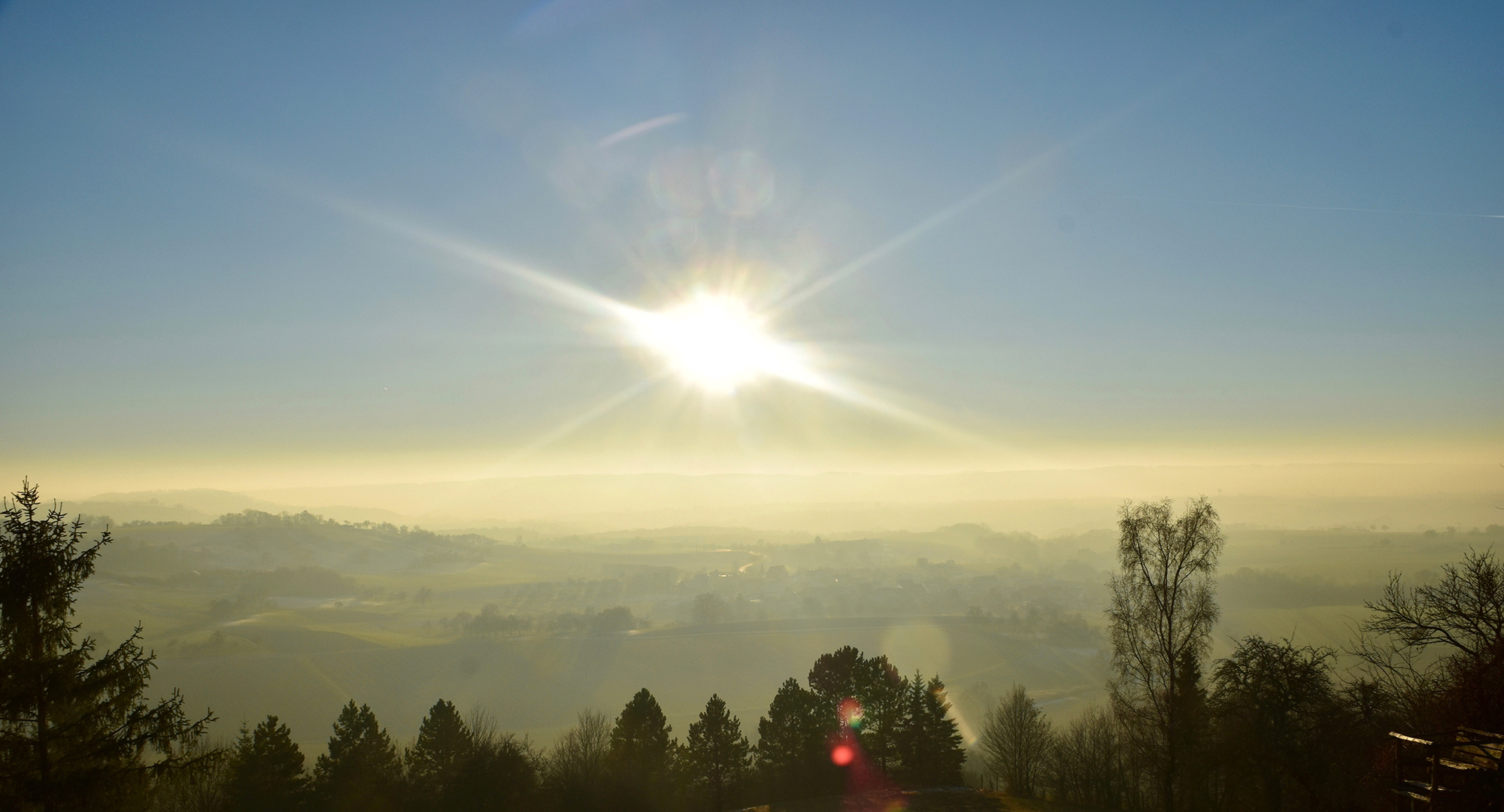Talblick vom Einkorn in Schwäbisch Hall - Landschaftsfotografie